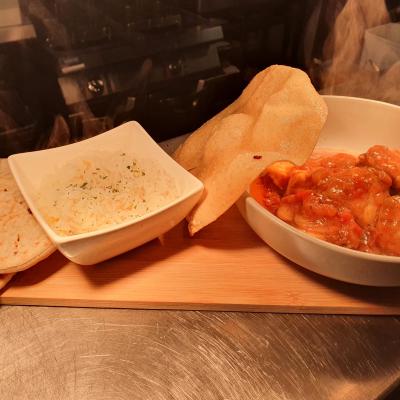 Monkfish Jalfrezi